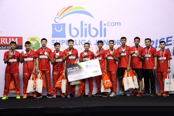 2016 beasiswa djarum hasil Superliga PBDJARUM [Blibli.com Junior  Tim 2016]  PB
